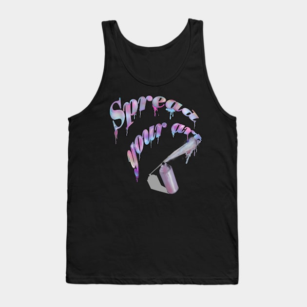 Spread your Art Tank Top by SafSafStore